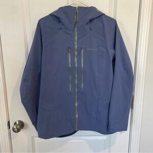 Patagonia Current Blue Strormstride Jacket Coat Women Medium NWT